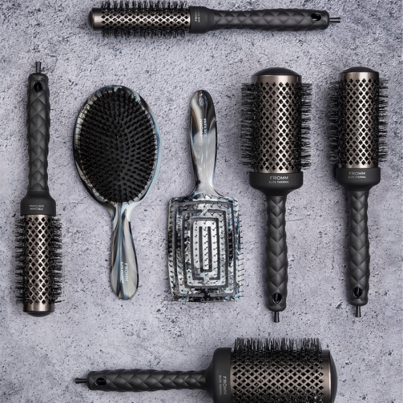 Керамично-йонна четка за изсушаване FROMM Elite Thermal 1" Ceramic Ionic Round Brush — 4