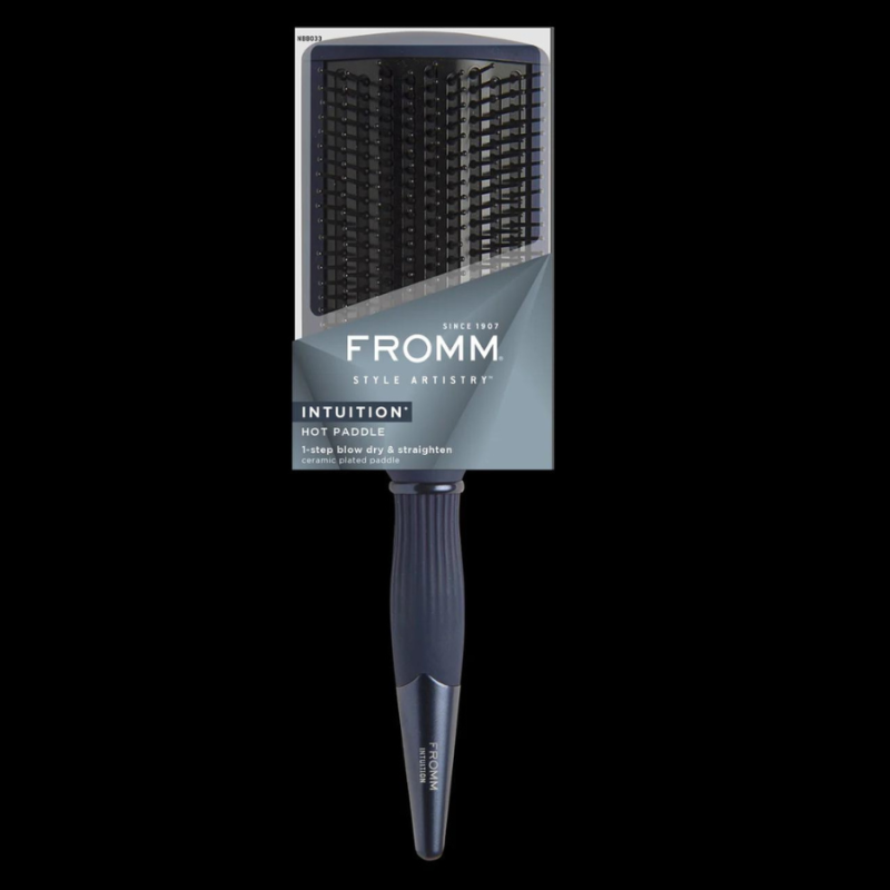 Керамична четка за изсушаване FROMM Intuition Hot Paddle Brush - Blue — 3