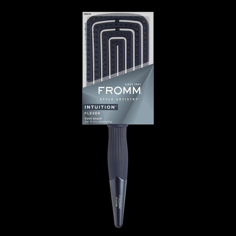 Четка за разресване на мокра коса FROMM Intuition Flexer Vent Brush - Blue — 2