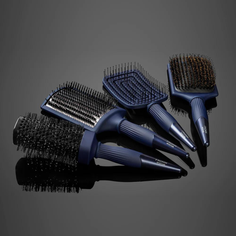 Четка за разресване на мокра коса FROMM Intuition Flexer Vent Brush - Blue — 4