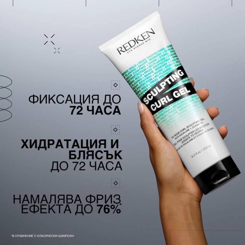 Скулптуриращ гел за къдрици Goldwell StyleSign Bundling Gel 150ml — 2
