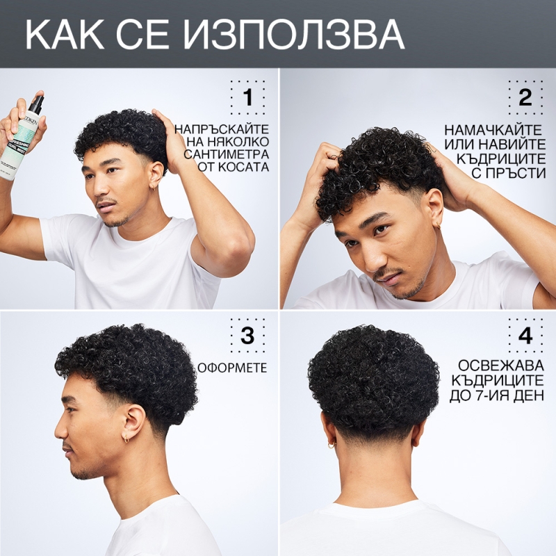Освежаваща мъгла за къдрици Redken Acidic Bonding Curls Refreshing Curl Mist 250ml — 2