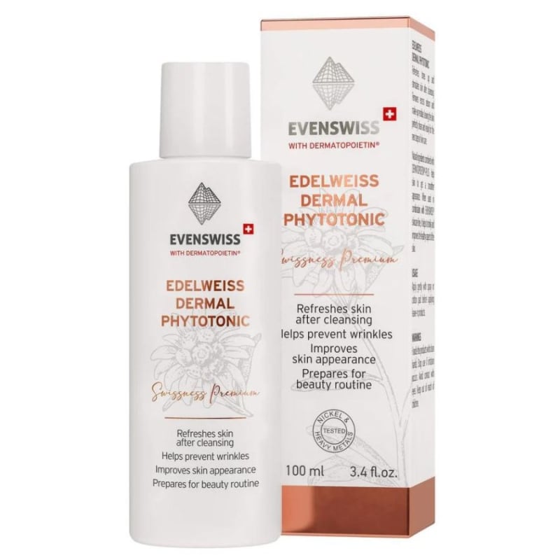 Ревитализиращ тоник срещу възпаления EVENSWISS Edelweiss Dermal Phytotonic 100ml