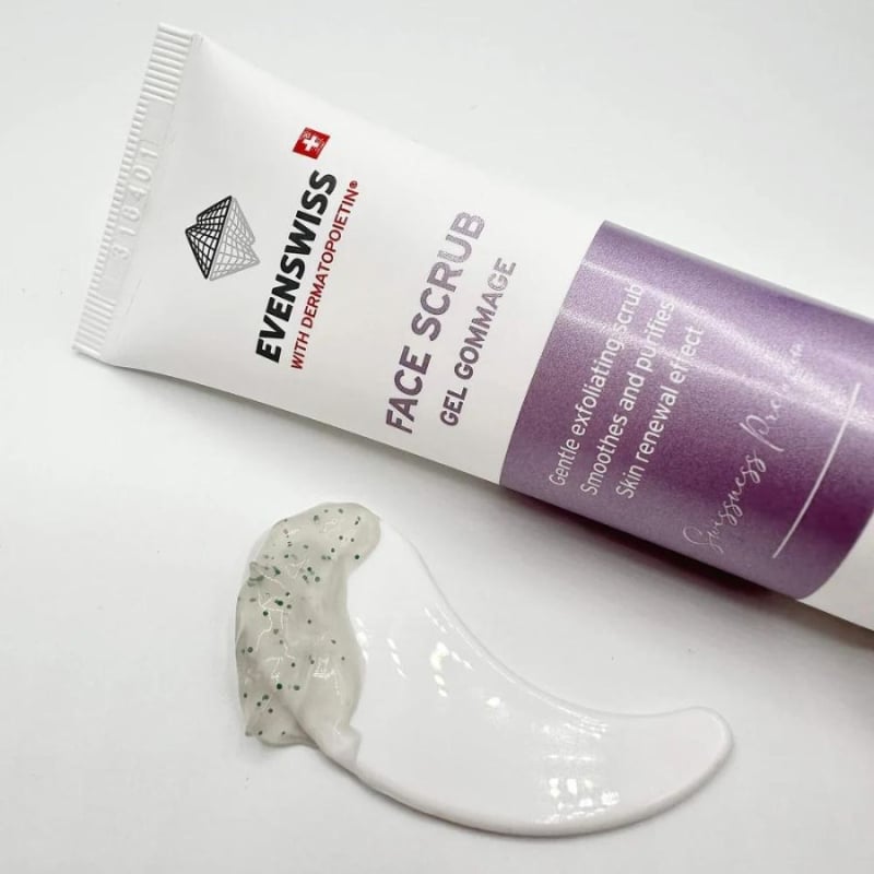 Нежен скраб за лице EVENSWISS Face Scrub - Gel Gommage 50ml — 3