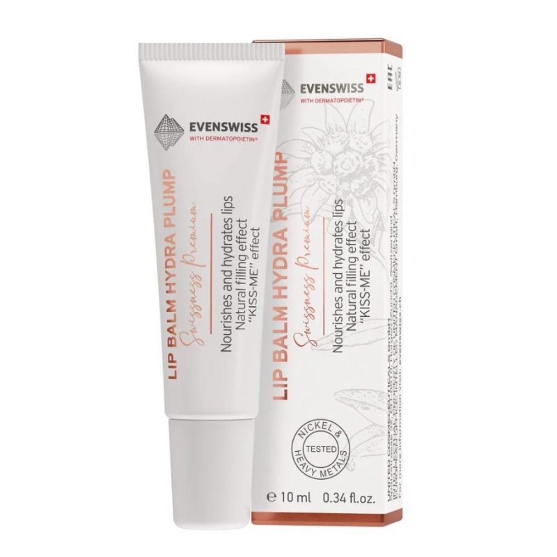 Хидратиращ балсам за устни EVENSWISS Lip Balm Hdra Plump 10ml