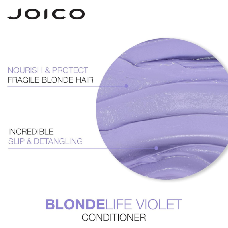 Виолетов балсам за руса коса JOICO Blonde Life Violet Conditioner 250ml — 2