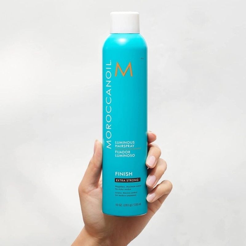 Лак за коса с екстра силна фиксация Moroccanoil Luminous Hairspray Extra Strong 330ml — 2
