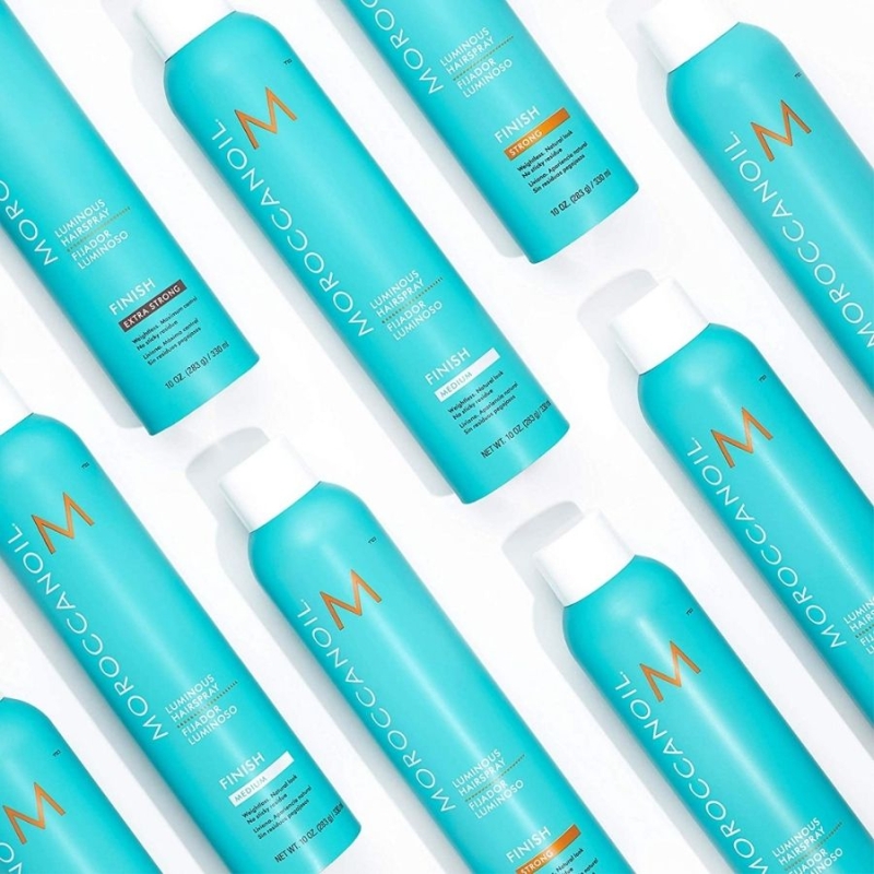 Лак за коса с екстра силна фиксация Moroccanoil Luminous Hairspray Extra Strong 330ml — 4