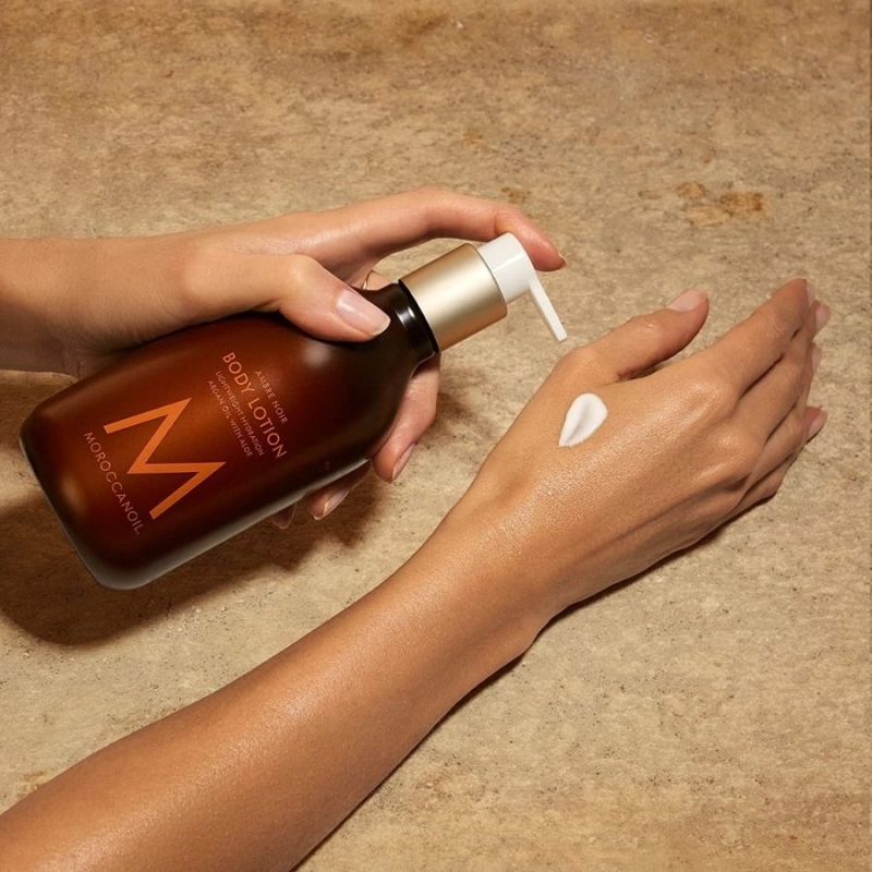 Хидратиращ лосион за тяло Moroccanoil Body Lotion Amber Noir 360ml — 4