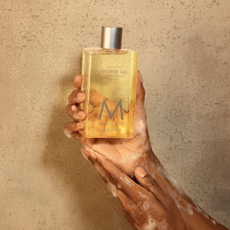 Хидратиращ душ гел Moroccanoil Shower Gel Oud Minéral 250ml — 4