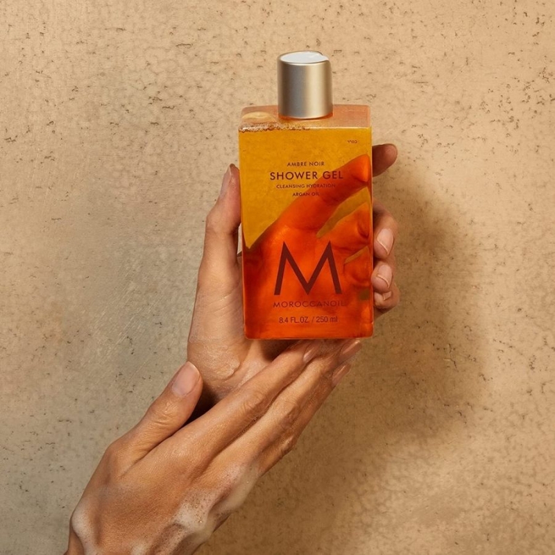 Хидратиращ душ гел Moroccanoil Shower Gel Amber Noir 250ml — 3