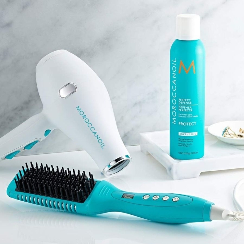 Професионална електрическа керамична четка за коса Moroccanoil Smooth Style Ceramic Heated Brush — 4