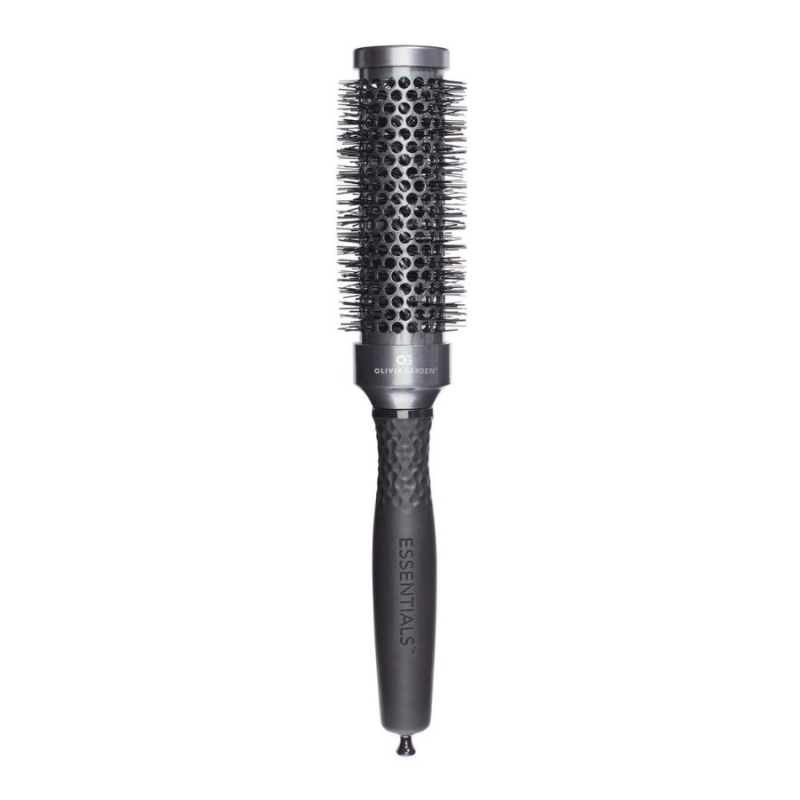 Професионална четка за изсушаване Olivia Garden Classic Silver Hair Brush 35 mm