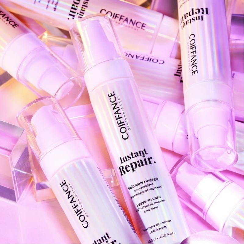 Възстановяваща терапия с биомиметични растителни серамиди Coiffance Instant Repair Leave-In Treatment With Biomimetic Plant Ceramides 100ml — 4