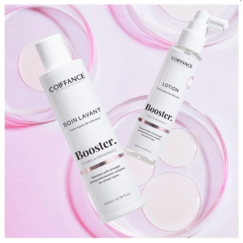 Укрепващ и уплътняващ сет против косопад и за бърз растеж Coiffance Professional Booster Strenght & Growth Shampoo + Lotion Set — 2