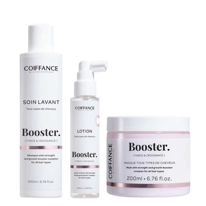 Комплект за бърз растеж и против косопад Coiffance Professional Booster Sеt Anti Hair Loss + Growth