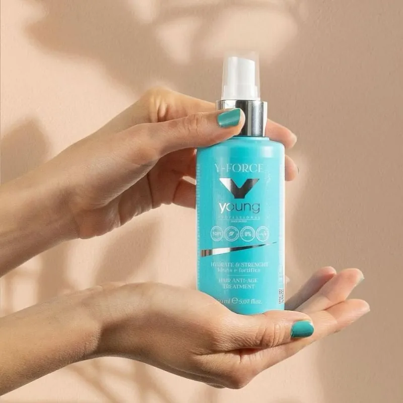 Регенерираща анти-ейдж терапия за коса Young Professional Y-Force Instant Hair Anti-Age Treatment 150ml — 3