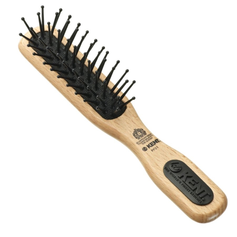 Четка за разресване на фина коса Kent Detangling Fine Quill Handbag Brush PF21
