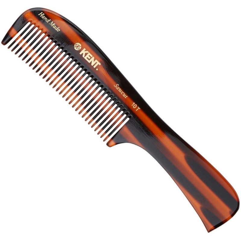 Kent Handmade 199mm Large Handled Rake Comb 10T