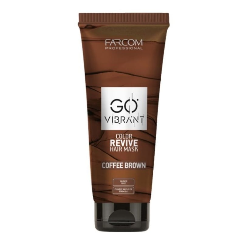 Оцветяваща маска Farcom Professional Go Vibrant Mask Coffee Brown 200ml