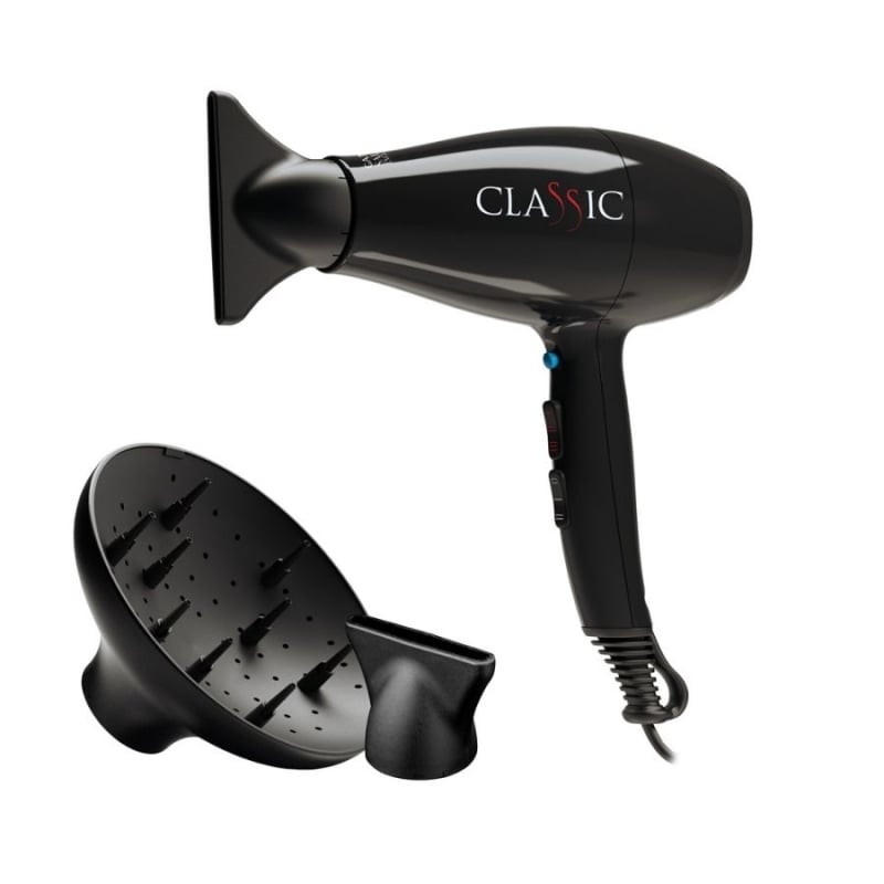 Сешоар за коса Gama Professional Classic Black Hair Dryer