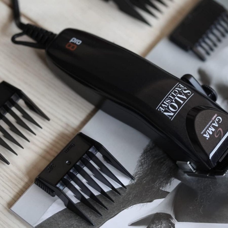 Професионална Машинка за подстригване Gama Professional Hair Clipper PRO8 Black — 2