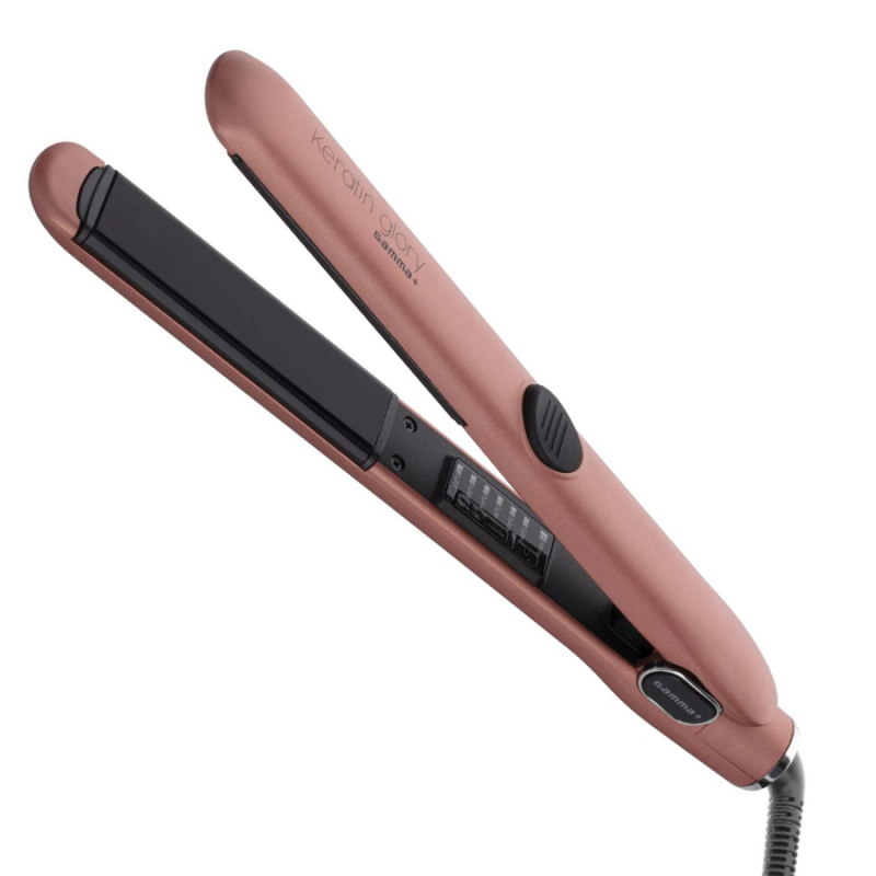 Преса за коса Gamma+ Keratin Glory Hair Straightener Gold Rose