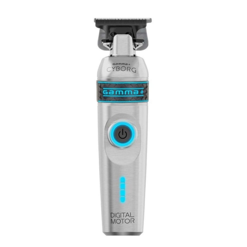Безчетков моторен тример Gamma+ Cyborg Digital Brushless Motor Cordless Hair Trimmer — 3