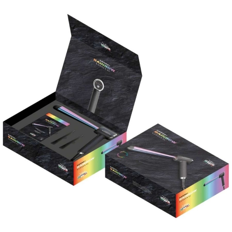 Маша за коса Gamma+ Rainbow Korner XL Wand Styler — 2