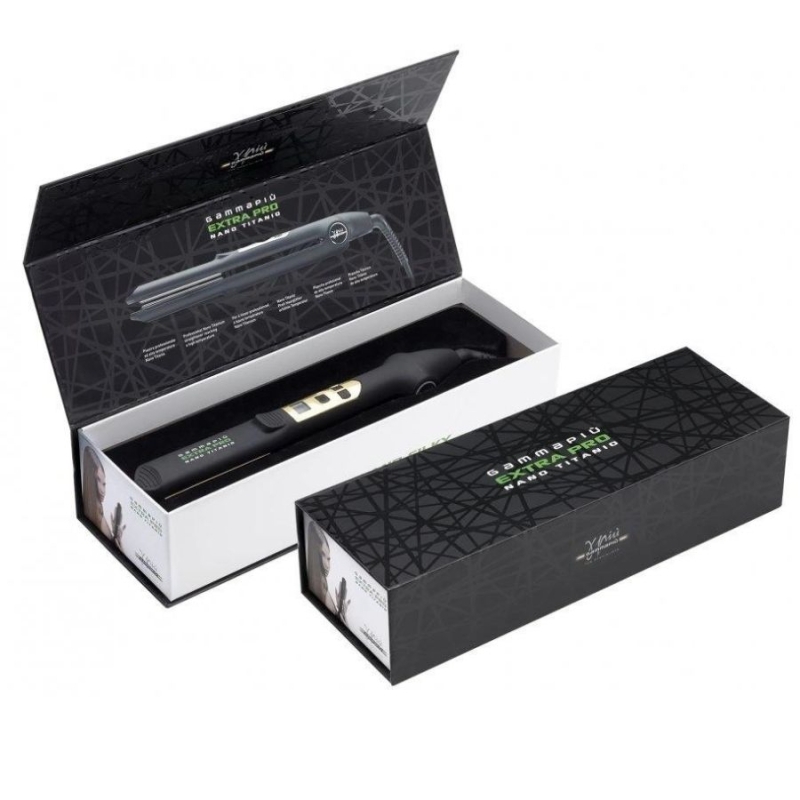 Преса за коса Gamma+ Extra Pro Nano Titanio Digital Straightener — 2