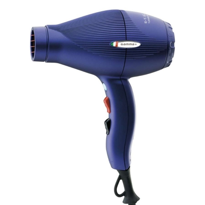 Професионален сешоар Gamma+ E.T.C Light Hair Dryer Dark Blue 1800 -2100 W