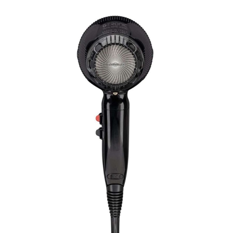 Професионален сешоар Gamma+ G Tronic Dual Ionic Black — 2