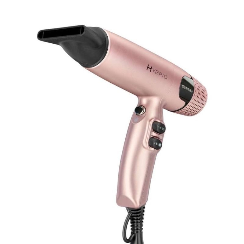 Професионален сешоар Gamma+ Hybrid Rose Gold Hair Dryer — 3