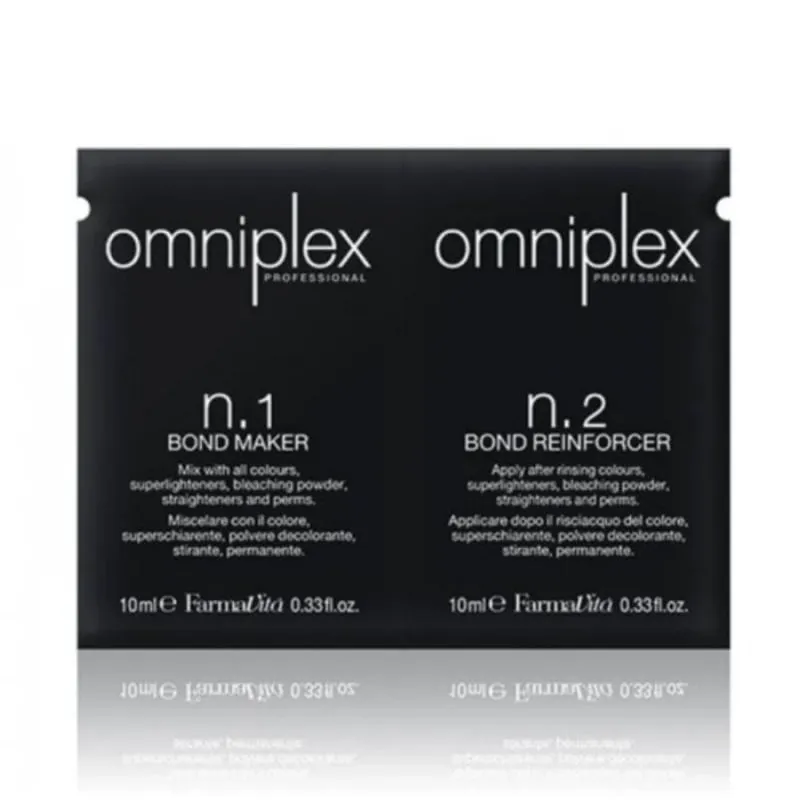 Tерапия за възстановяване и защита при боядисване Farmavita Omniplex N1 10ml + N2 10ml