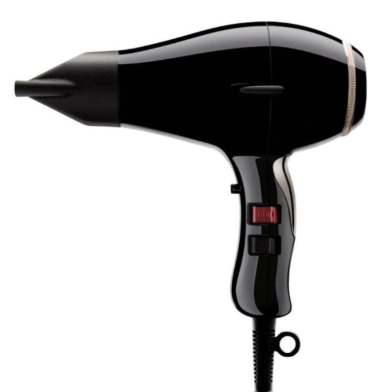 Професионален лек и ефективен сешоар Elchim 8th Sense RUN Hair Dryer Black