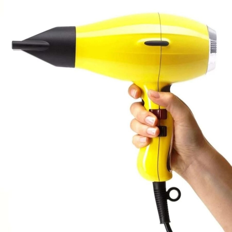 Професионален мощен и ефективен сешоар Elchim 3900 Healthy Ionic Hair Dryer Yellow — 4