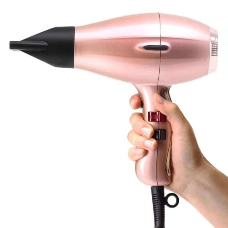 Професионален мощен и ефективен сешоар Elchim 3900 Healthy Ionic Hair Dryer Rose