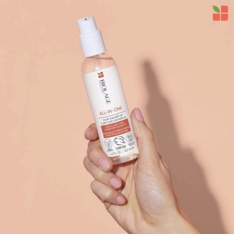 Мултифункционално олио за коса с моринга Biolage All-In-One Multi-Benefit Oil 125ml — 2