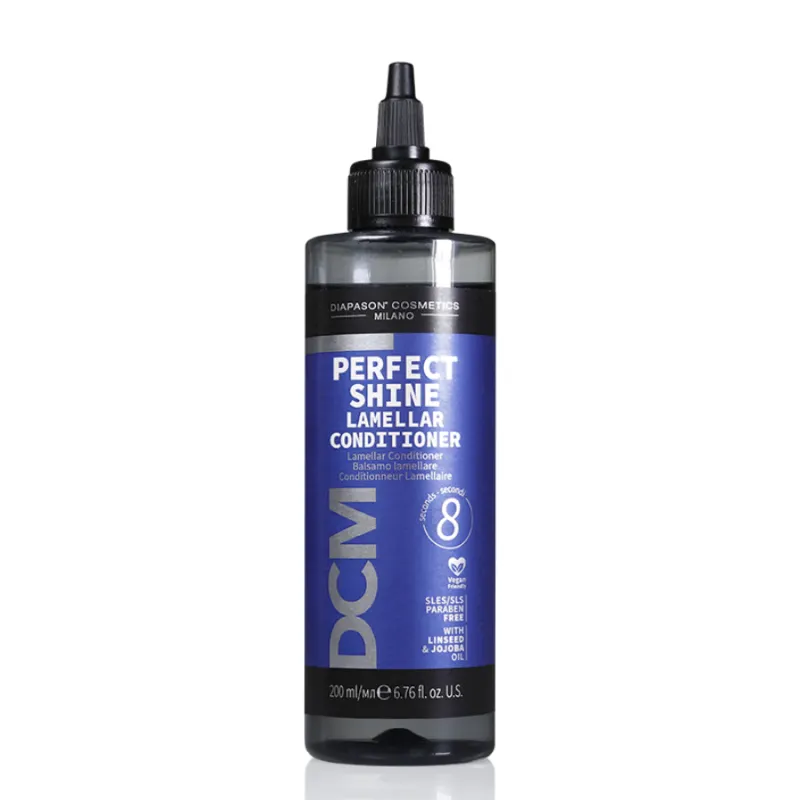 Ламеларен балсам за блясък 8 sec Diapason DCM Shine Lamellar Conditioner 200ml