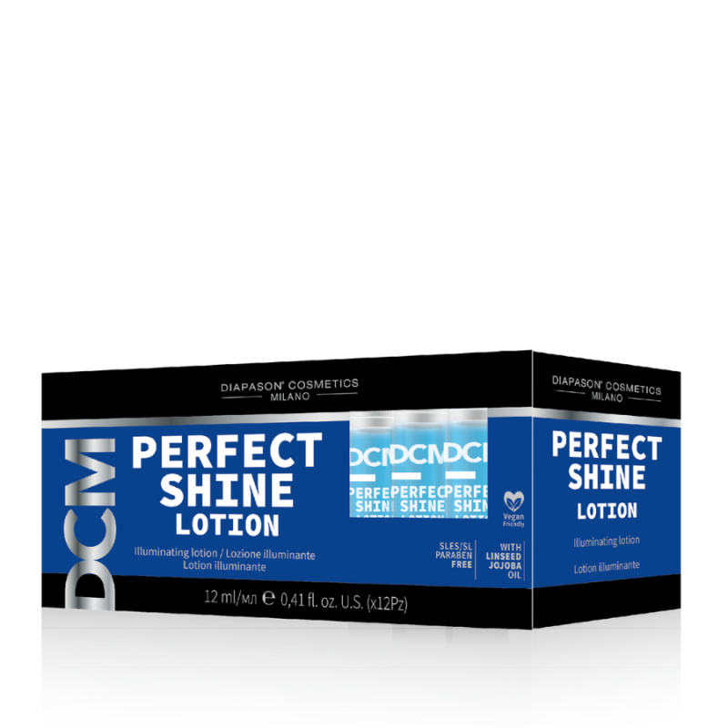 Терапия за незабавен блясък на косата Diapason DCM Perfect Shine Lotion 12 x 12 ml
