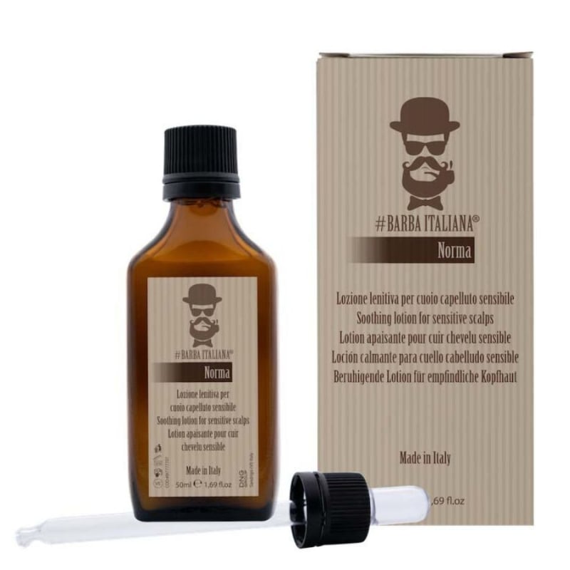 Успокояващ лосион за чувствителен скалп Barba Italiana Norma Soothing Lotion for Sensitive Scalp 50ml