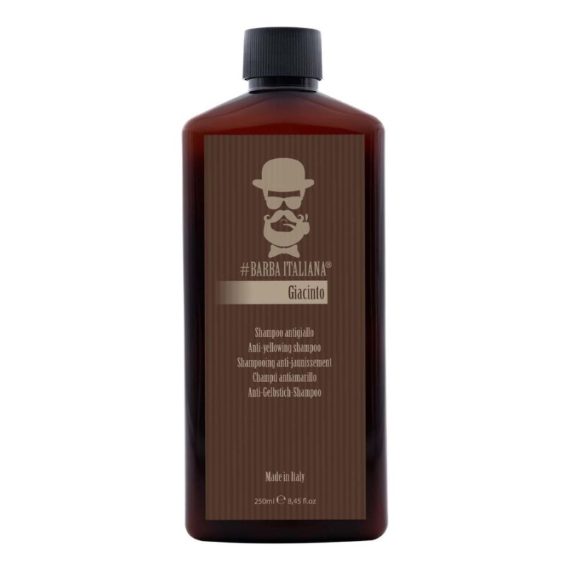 Анти-жълт шампоан за мъже Barba Italiana Giacinto Hair Anti-yellow Shampoo 250ml