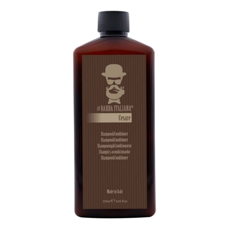 Почистващ шампоан & балсам за мъже Barba Italiana Cesare Shampoo & Conditioner 250ml