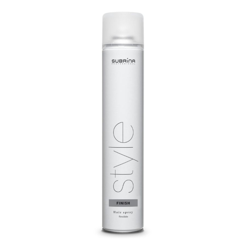 Лак за коса с нормална гъвкава фиксация Subrina Professional Style Finish Flexible Hair Spray 500ml