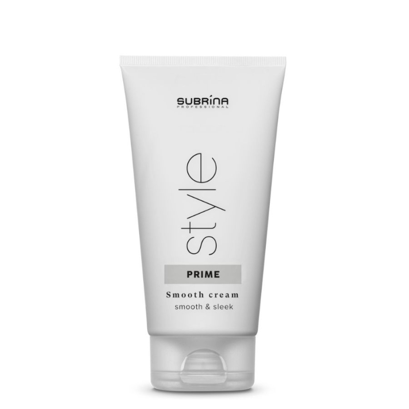 Изглаждащ крем за оформяне и блясък на косата Subrina Professional Style Prime Smooth Cream 150ml