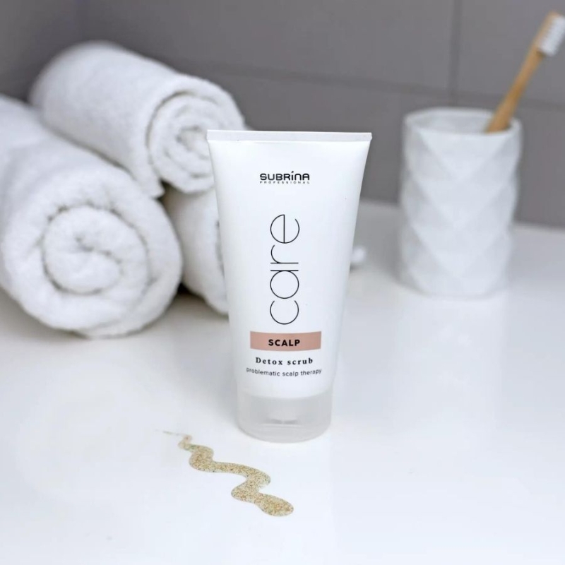 Детоксикиращ скраб за проблемен скалп Subrina Professional Care Scalp Detox Scrub 150ml — 5