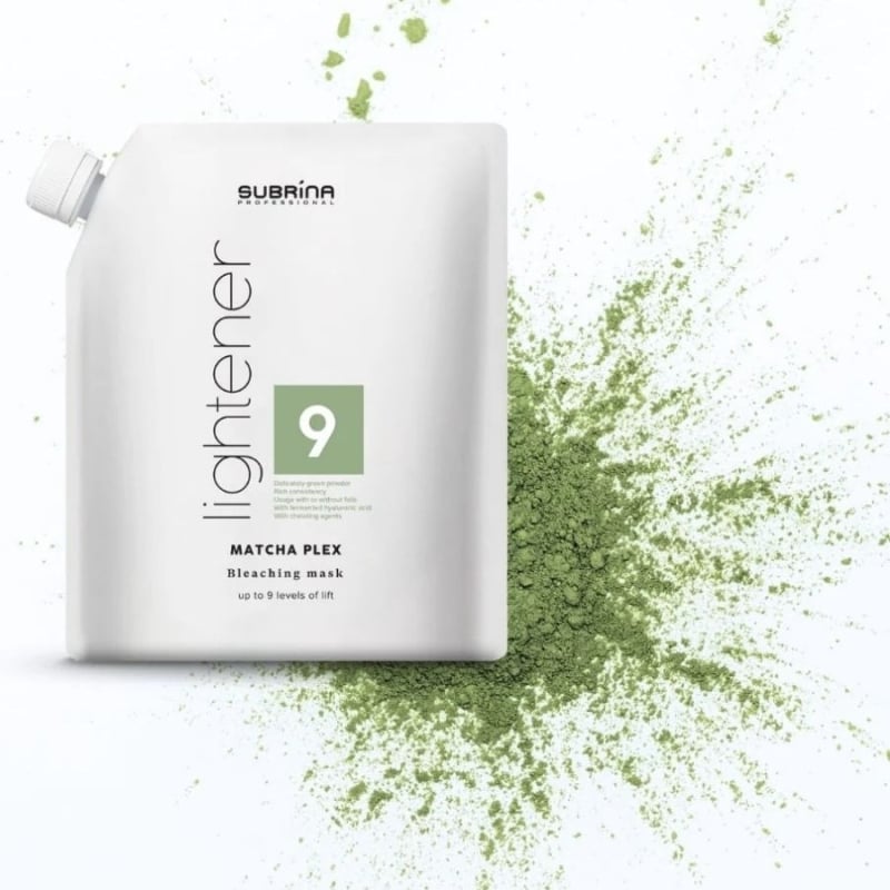 Обезцветяваща пудра Subrina Professional Matcha Plex Bleaching Powder 500g