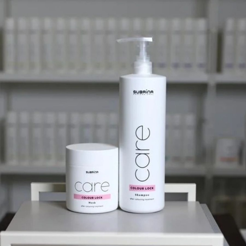 Шампоан за защита на цвета след боядисване Subrina Professional Care Colour Lock After Colouring Treatment Shampoo 1000ml — 3