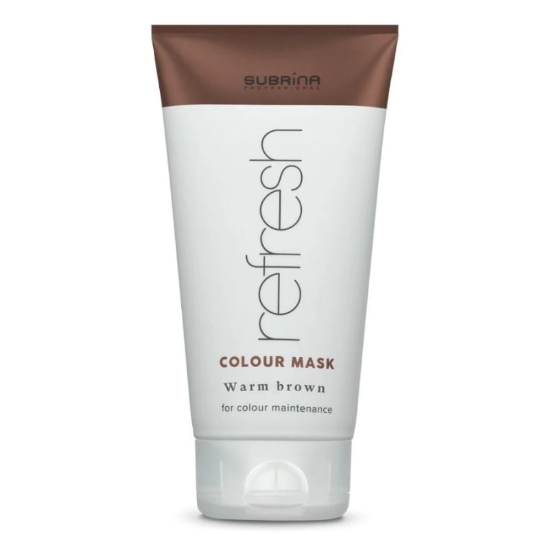 Оцветяваща маска Subrina Professional Refresh Color Warm Brown Mask 150ml