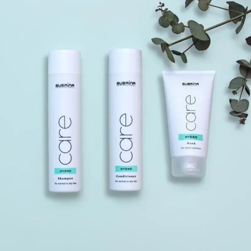 Интензивно хидратиращ сет за суха коса Subrina Professional Care Hydro Set Shampoo + Conditioner + Mask — 2